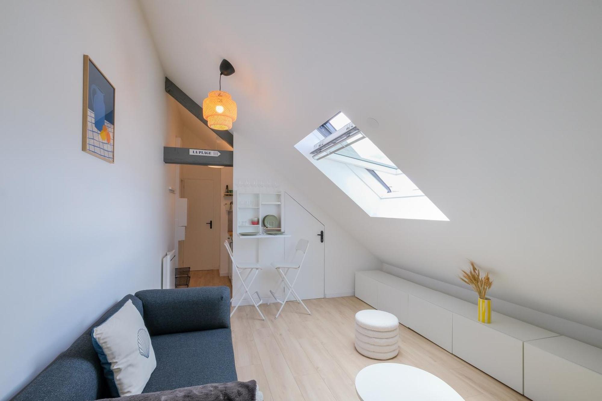 Le Perchoir Du Marche - Appt Pour 2 Apartment Сен-Назар Екстериор снимка